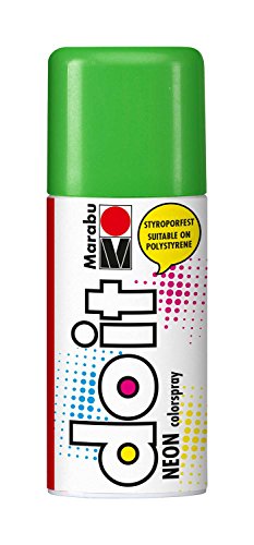 Marabu 21071006365 - Do it Neon grün, Colorspray auf Acrylbasis, brillante Tagesleuchtfarbe, volle Leuchtkraft auf hellen Untergründen, styroporfest, sehr schnell trocknend, wetterfest, 150 ml Marabu 21071006365 - Do it Neon grün, Colorspray auf Acrylbasis, brillante Tagesleuchtfarbe, volle Leuchtkraft auf hellen Untergründen, styroporfest, sehr schnell trocknend, wetterfest, 150 ml von Marabu