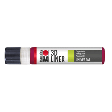 Marabu 3D-Liner - rubinrot 638 25 ml. von Marabu