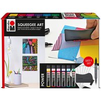 Marabu Acryl Color Squeegee Art Set - Power Marabu Acryl Color Squeegee Art Set - Power von Marabu