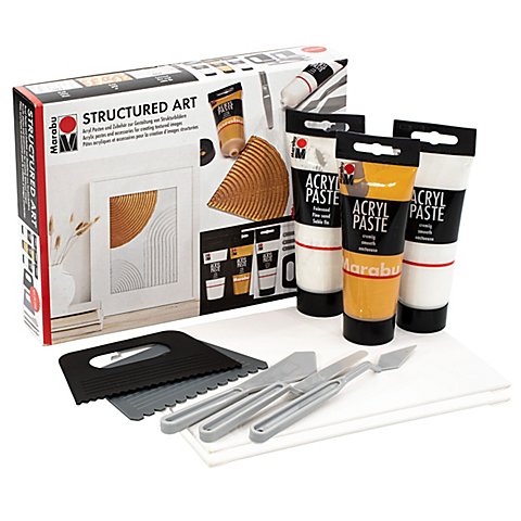 Marabu Acrylpasten, 3x 100 ml Marabu Acrylpasten, 3x 100 ml von Marabu