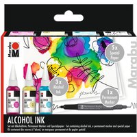 Marabu Alcohol Ink-Set "FLOWERS" von Multi