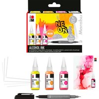 Marabu Alcohol Ink-Set "Neon" von Multi