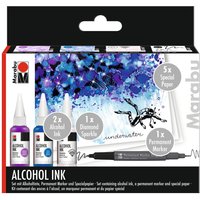 Marabu Alcohol Ink-Set "UNDERWATER" von Multi