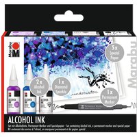 Marabu Alcohol Ink-Set "UNDERWATER" Marabu Alcohol Ink-Set "UNDERWATER" von Marabu