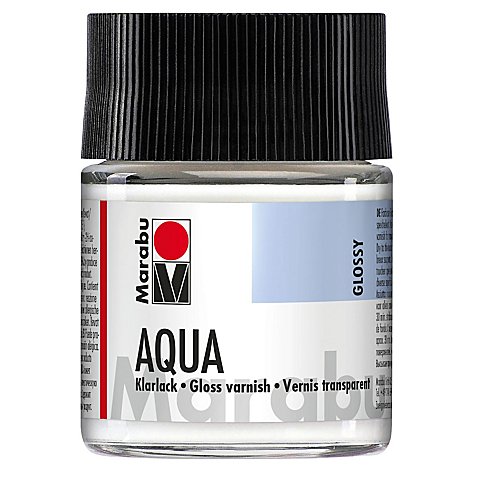 Marabu Aqua-Klarlack, glänzend, 50 ml von Marabu