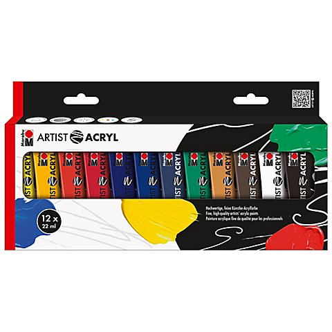 Marabu Artist Acryl, 12x 22 ml Marabu Artist Acryl, 12x 22 ml von Marabu