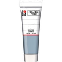 Marabu Chalky Chic, 100 ml - Graublau Marabu Chalky Chic, 100 ml - Graublau von Marabu
