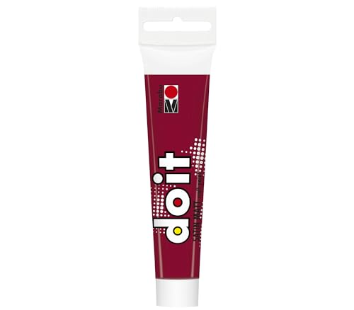 Marabu DO IT Craft Paint, 36 ml Karminrot, seidenmatte Acrylfarbe für DIY, Basteln und Hobby, Malfarbe auf Wasserbasis, wetterfest, lichtecht, schnelltrocknend, vegan, 12760076032 Marabu DO IT Craft Paint, 36 ml Karminrot, seidenmatte Acrylfarbe für DIY, Basteln und Hobby, Malfarbe auf Wasserbasis, wetterfest, lichtecht, schnelltrocknend, vegan, 12760076032 von Marabu