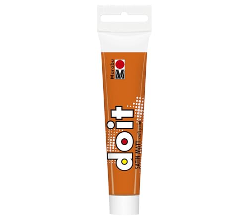 Marabu DO IT Craft Paint, 36 ml Orange, seidenmatte Acrylfarbe für DIY, Basteln und Hobby, Malfarbe auf Wasserbasis, wetterfest, lichtecht, schnelltrocknend, vegan, 12760076013, 36 Milliliter Marabu DO IT Craft Paint, 36 ml Orange, seidenmatte Acrylfarbe für DIY, Basteln und Hobby, Malfarbe auf Wasserbasis, wetterfest, lichtecht, schnelltrocknend, vegan, 12760076013, 36 Milliliter von Marabu
