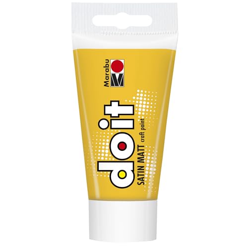 Marabu DO IT Craft Paint, 75 ml Mandarine, seidenmatte Acrylfarbe für DIY, Basteln und Hobby, Malfarbe auf Wasserbasis, wetterfest, lichtecht, schnelltrocknend, vegan, 12760002225, 75 Milliliter Marabu DO IT Craft Paint, 75 ml Mandarine, seidenmatte Acrylfarbe für DIY, Basteln und Hobby, Malfarbe auf Wasserbasis, wetterfest, lichtecht, schnelltrocknend, vegan, 12760002225, 75 Milliliter von Marabu