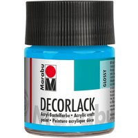 Marabu Decorlack, 50ml - Hellblau von Blau