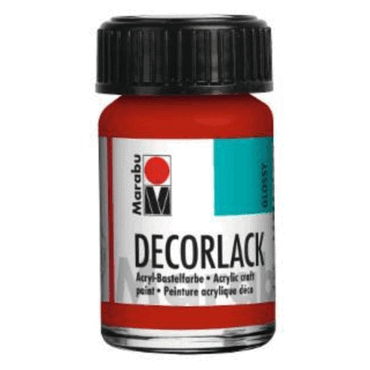 Marabu Decorlack Acryl - Kirschrot 031 15 ml von Marabu