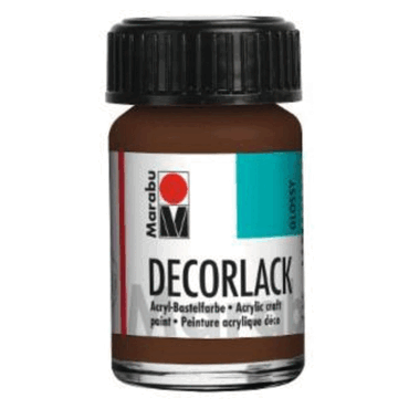 Marabu Decorlack Acryl - Mittelbraun 040 15 ml von Marabu