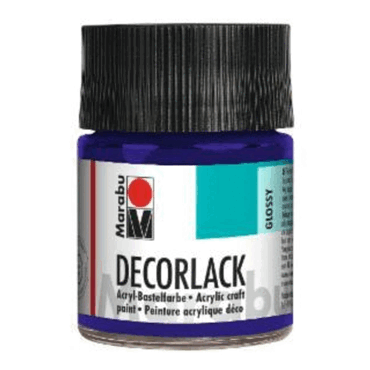 Marabu Decorlack Acryl - Violett dunkel 051 50 ml. von Marabu