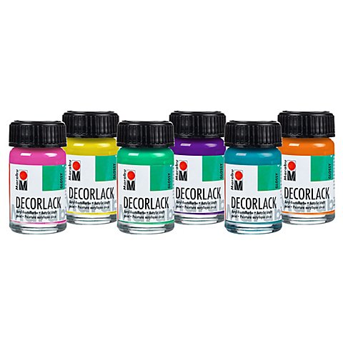 Marabu Decorlack "Trend", 6x 15 ml Marabu Decorlack "Trend", 6x 15 ml von Marabu