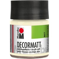 Marabu-Decormatt, 50ml - Elfenbein von Elfenbein