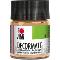 Marabu-Decormatt, 50ml - Rosé beige von Orange