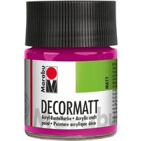 Marabu-Decormatt, 50ml - Magenta von Rot