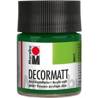 Marabu-Decormatt, 50ml - Olivgrün von Marabu