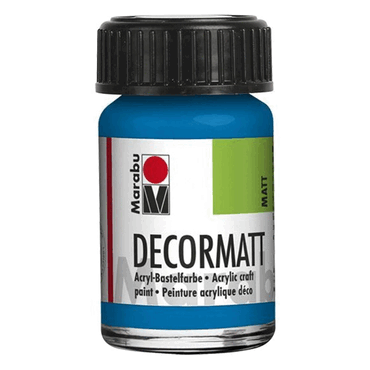 Marabu Decormatt Acryl - Azurblau 095 15 ml. von Marabu