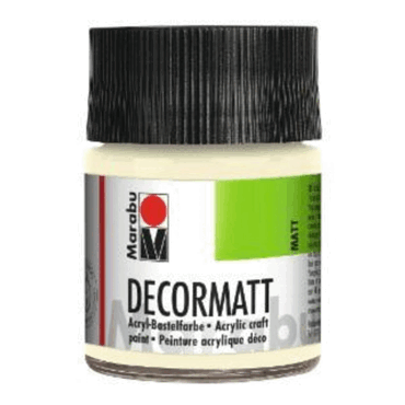 Marabu Decormatt Acryl - Elfenbein 271 50 ml. von Marabu
