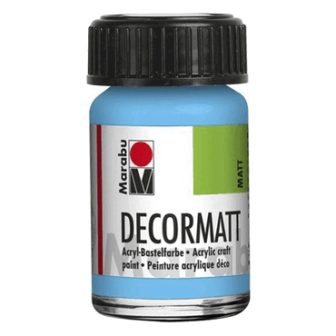 Marabu Decormatt Acryl - Hellblau 090 15 ml. von Marabu