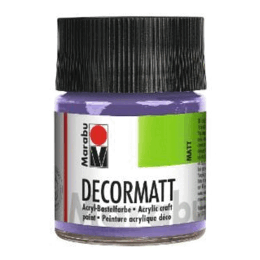 Marabu Decormatt Acryl - Lavendel 007 50 ml. von Marabu