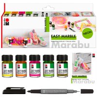 Marabu EASY MARBLE-Set "NEON" Marabu EASY MARBLE-Set "NEON" von Marabu