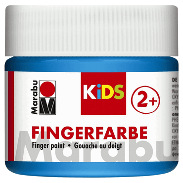 Marabu Fingerfarbe Kids - 100 ml blau. von Marabu