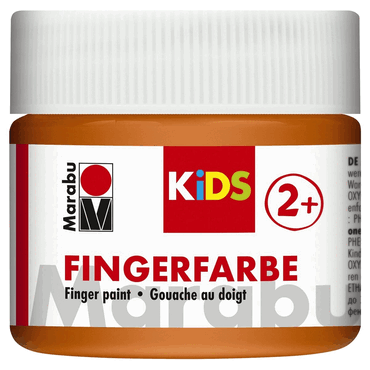 Marabu Fingerfarbe Kids - 100 ml orange. von Marabu