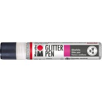 Marabu Glitter Pen - Glitter-Silber von Silber