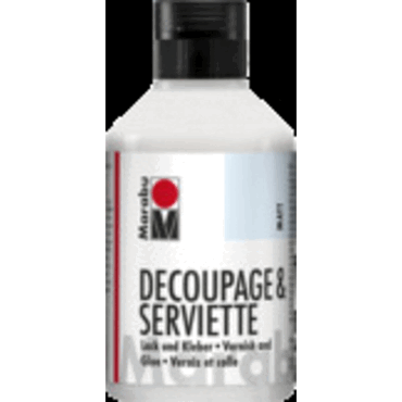 Marabu Servietten-Lack & Kleber - matt 250 ml von Marabu