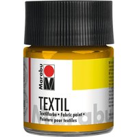 Marabu Textil, 50 ml - Mittel-Gelb von Gelb