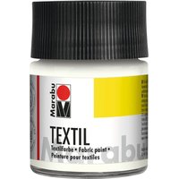 Marabu Textil, 50 ml - Weiß von Weiß