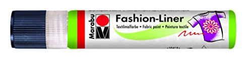 Marabu Textilfarbe Fashion-Liner, resedagrn, 25 ml, 25 von Marabu