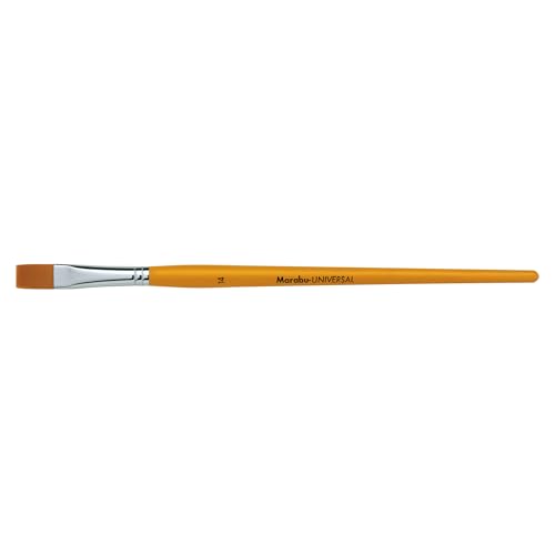 Marabu Universal Pinsel, Größe 14, Synthetikhaarpinsel aus FSC-zertifiziertem Holz, Flachpinsel für Aquarell-, Seiden- und Glasmalerei, 01830000014 Marabu Universal Pinsel, Größe 14, Synthetikhaarpinsel aus FSC-zertifiziertem Holz, Flachpinsel für Aquarell-, Seiden- und Glasmalerei, 01830000014 von Marabu
