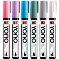 Marabu YONO Marker-Set "PASTEL" von Multi