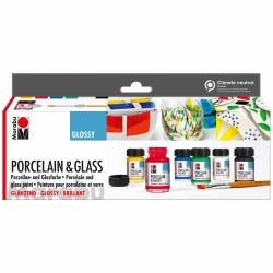 Porcelain & Glass Starterset glossy Porcelain & Glass Starterset glossy von Marabu