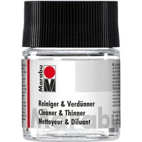 Reiniger-Verdünner Marabu, 50 ml von Durchsichtig