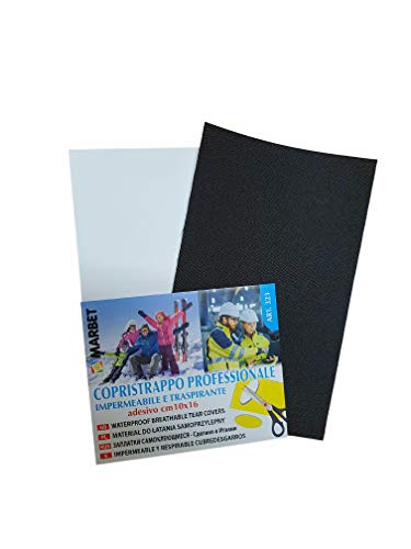 Marbet Wasserfeste und atmungsaktive Klebefolie, 10 x 16 cm, Schwarz Marbet Wasserfeste und atmungsaktive Klebefolie, 10 x 16 cm, Schwarz von Marbet