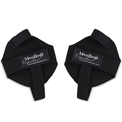 Marcia Baraldi Quilting Grip Handschuhe für Freibewegung Quilten oder Nähen – verstellbare Größen – S - M - L von Marcia Baraldi