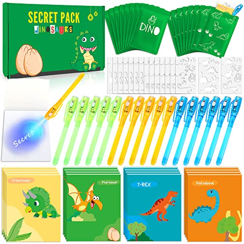 MarckersHome UV Stift und Notizbuch, 16 Stück Mitgebsel Kindergeburtstag Jungen&Mädchen,Zauberstifte kinder, Kindergeburtstag Gastgeschenke, Adventskalender kinder,Dinosaurier Geschenk für Jungen MarckersHome UV Stift und Notizbuch, 16 Stück Mitgebsel Kindergeburtstag Jungen&Mädchen,Zauberstifte kinder, Kindergeburtstag Gastgeschenke, Adventskalender kinder,Dinosaurier Geschenk für Jungen von MarckersHome