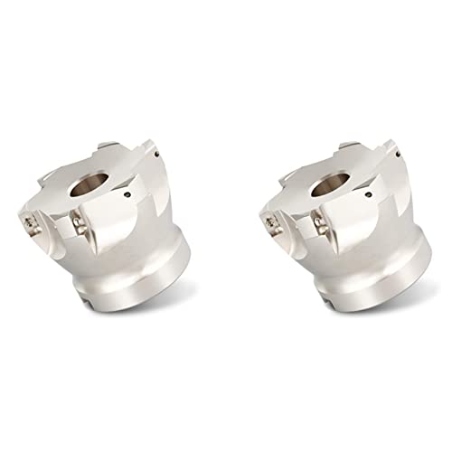 Marclix 2 x BAP300R 40-22-4T Fräser mit rechtwinkligem Ende aus Stahl mit CNC-Fräser, präzise Oberfläche von Marclix