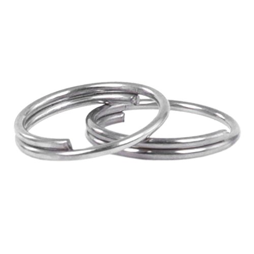 Marclix Spaltringe aus Edelstahl, 8 mm, heiß, 250 Stück von Marclix