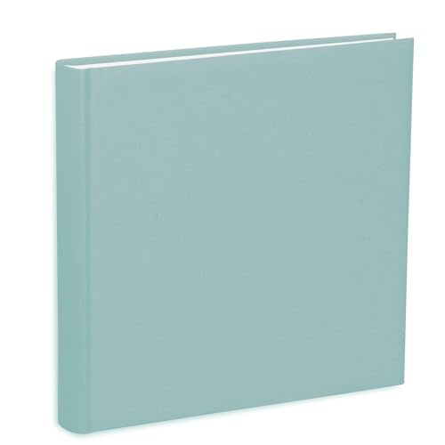 Fotoalbum, 31 x 31, 80 Seiten mit Seidenpapier, Einband aus Stoff, Baumwolle, Aquamarin Fotoalbum, 31 x 31, 80 Seiten mit Seidenpapier, Einband aus Stoff, Baumwolle, Aquamarin von Mareli
