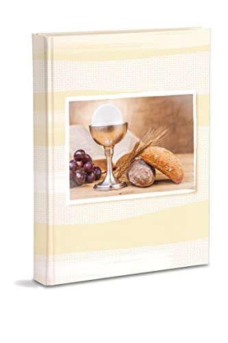 Mareli 23 x 30 Kelch Kommunion 60 Seiten mit Seidenpapier Weiß Mareli 23 x 30 Kelch Kommunion 60 Seiten mit Seidenpapier Weiß von Mareli