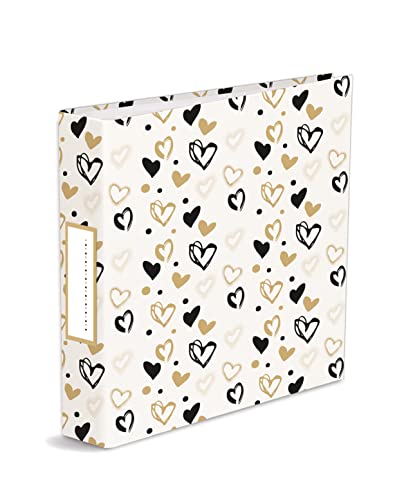 Mareli 32 x 31 Ringe, 40 weiße perforierte Blätter A8700-R6 Gold und Schwarz Mareli 32 x 31 Ringe, 40 weiße perforierte Blätter A8700-R6 Gold und Schwarz von Mareli