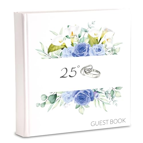 Mareli Buch der Gäste zum Hochzeitstag, Weiß, 20x20 70 pagine Mareli Buch der Gäste zum Hochzeitstag, Weiß, 20x20 70 pagine von Mareli
