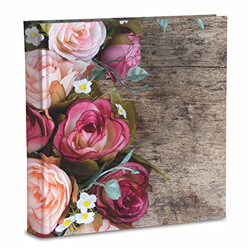 Fotoalbum 31 x 31/40 g (80 Seiten) aus Seidenpapier, Einband aus bedrucktem Papier mit matter Kunststoffoberfläche, Rose Fotoalbum 31 x 31/40 g (80 Seiten) aus Seidenpapier, Einband aus bedrucktem Papier mit matter Kunststoffoberfläche, Rose von Mareli