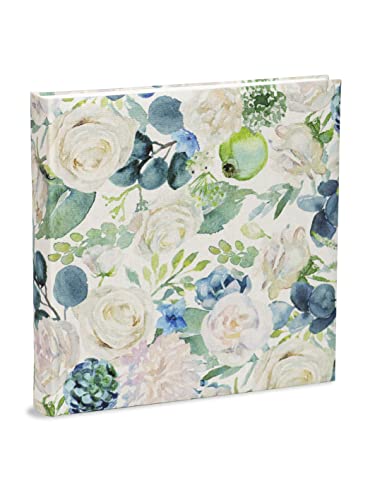 Mareli Fotoalbum aus Stoff, Blumenmuster, 31 x 31 cm, A8801-TF6 von Mareli